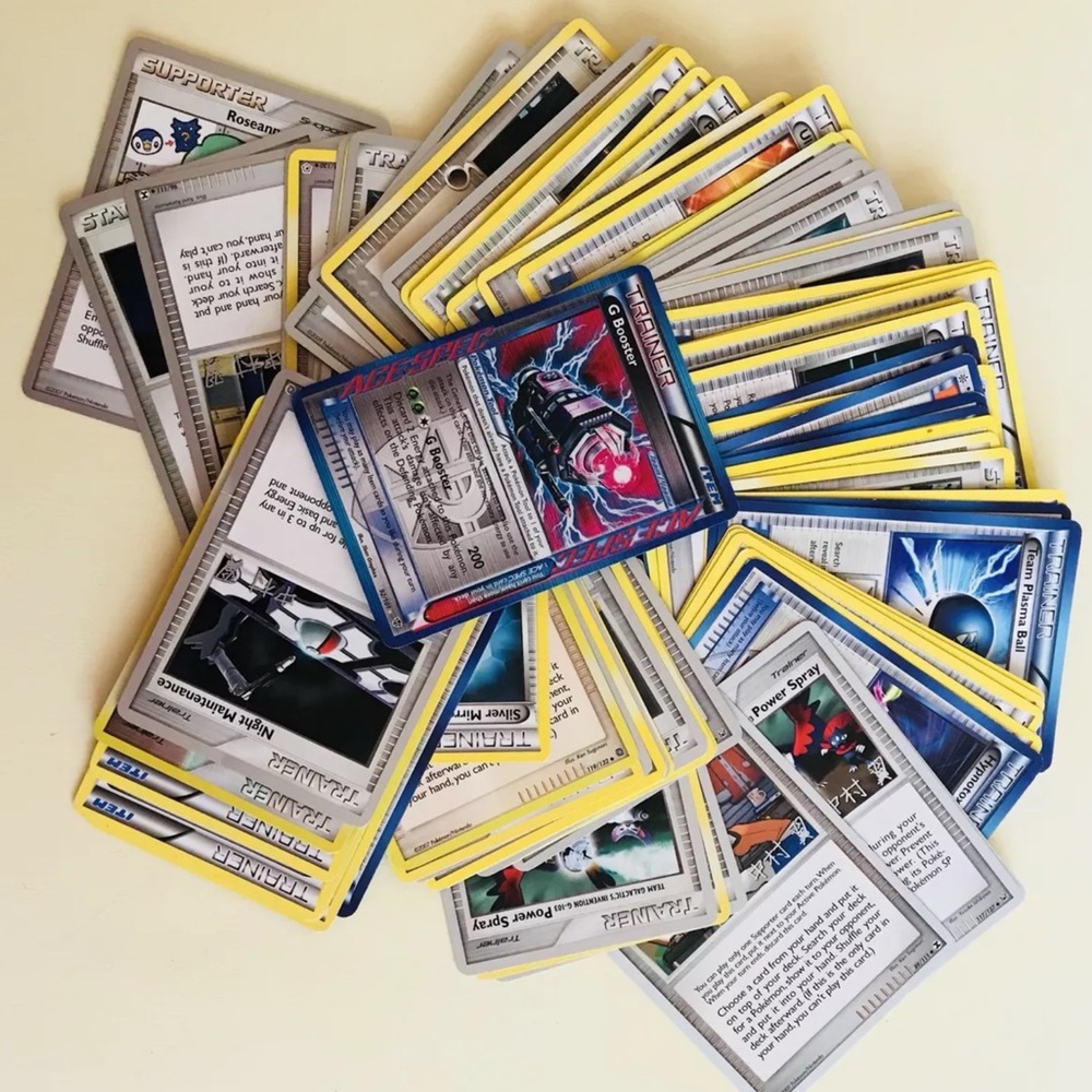 Pokémon Trainer Supporter Stadium Cards Bulk Lot